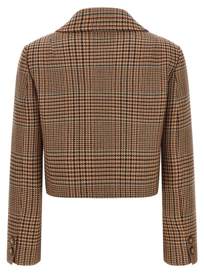 Etro Brown Wool Blazer