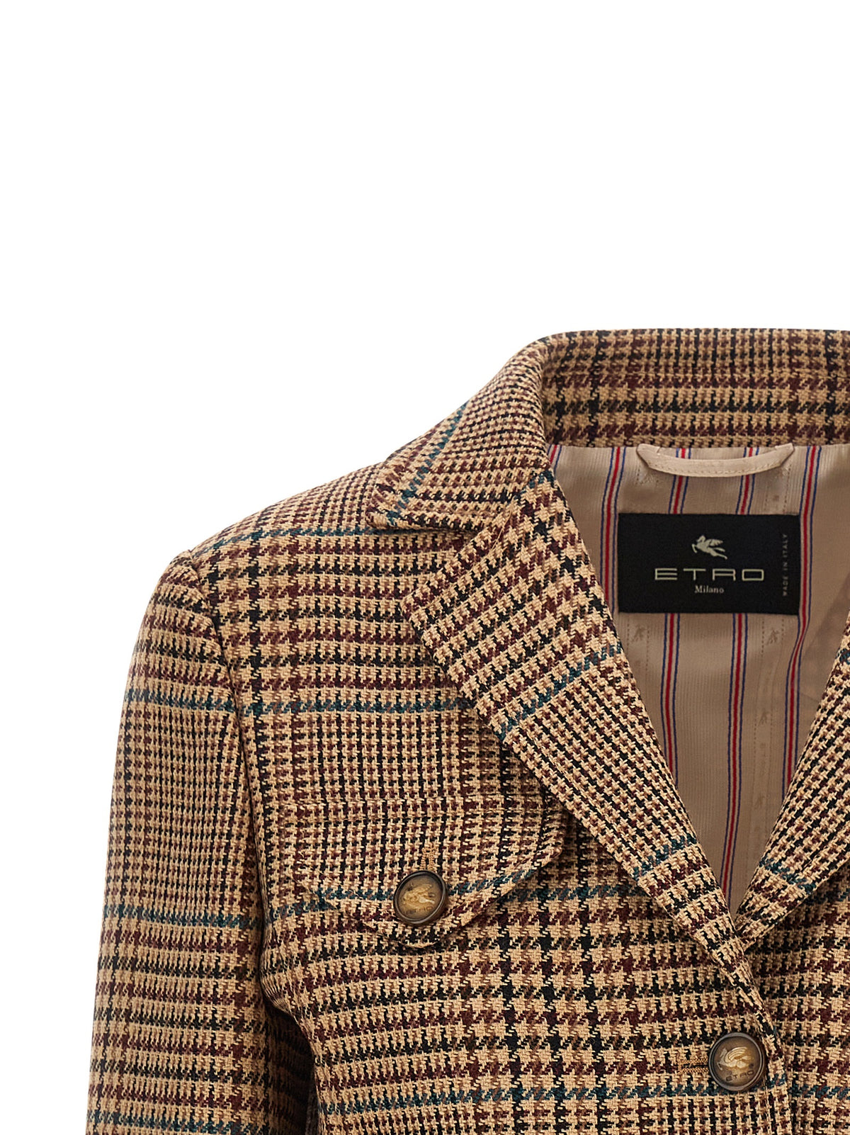 Blazer Etro en laine marron