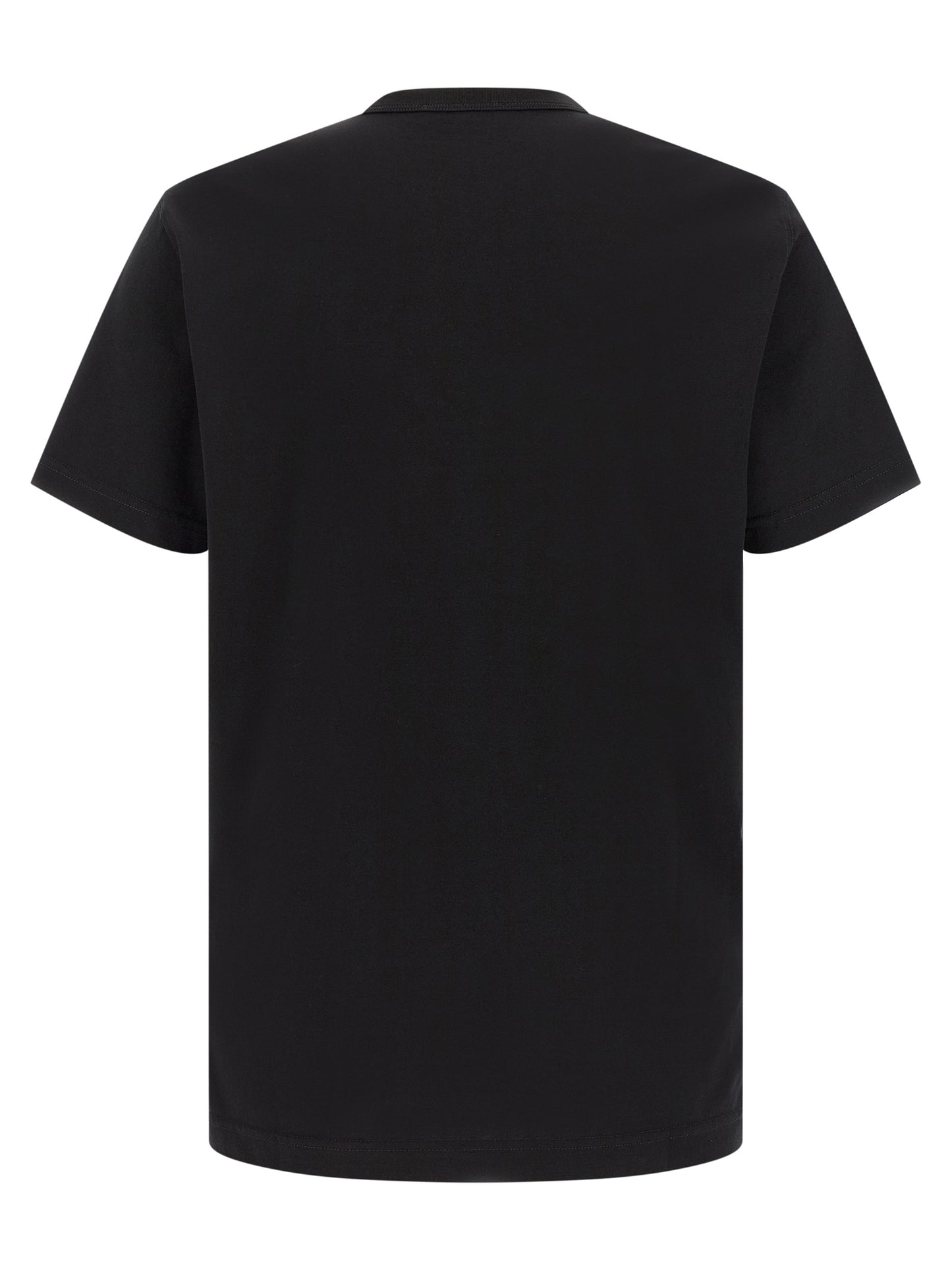 Dolce & Gabbana Black Cotton T-Shirt