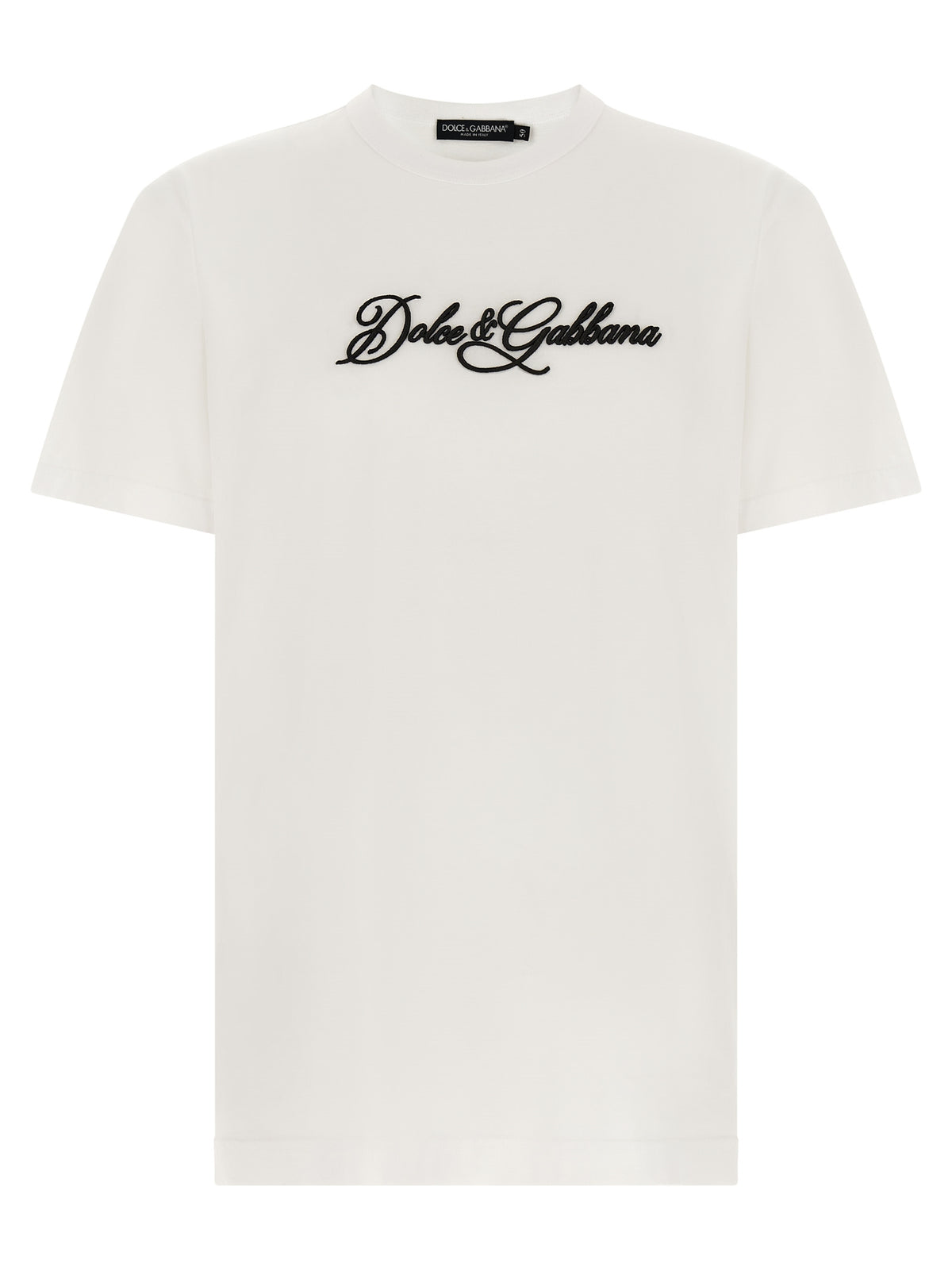 T-shirt en coton blanc Dolce &amp; Gabbana