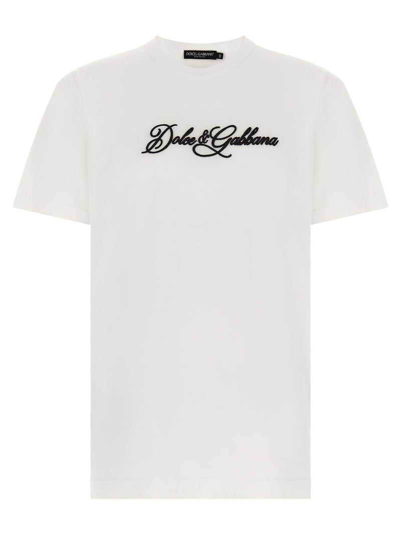 T-shirt en coton blanc Dolce &amp; Gabbana