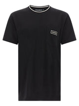 T-shirt en coton noir Dolce &amp; Gabbana