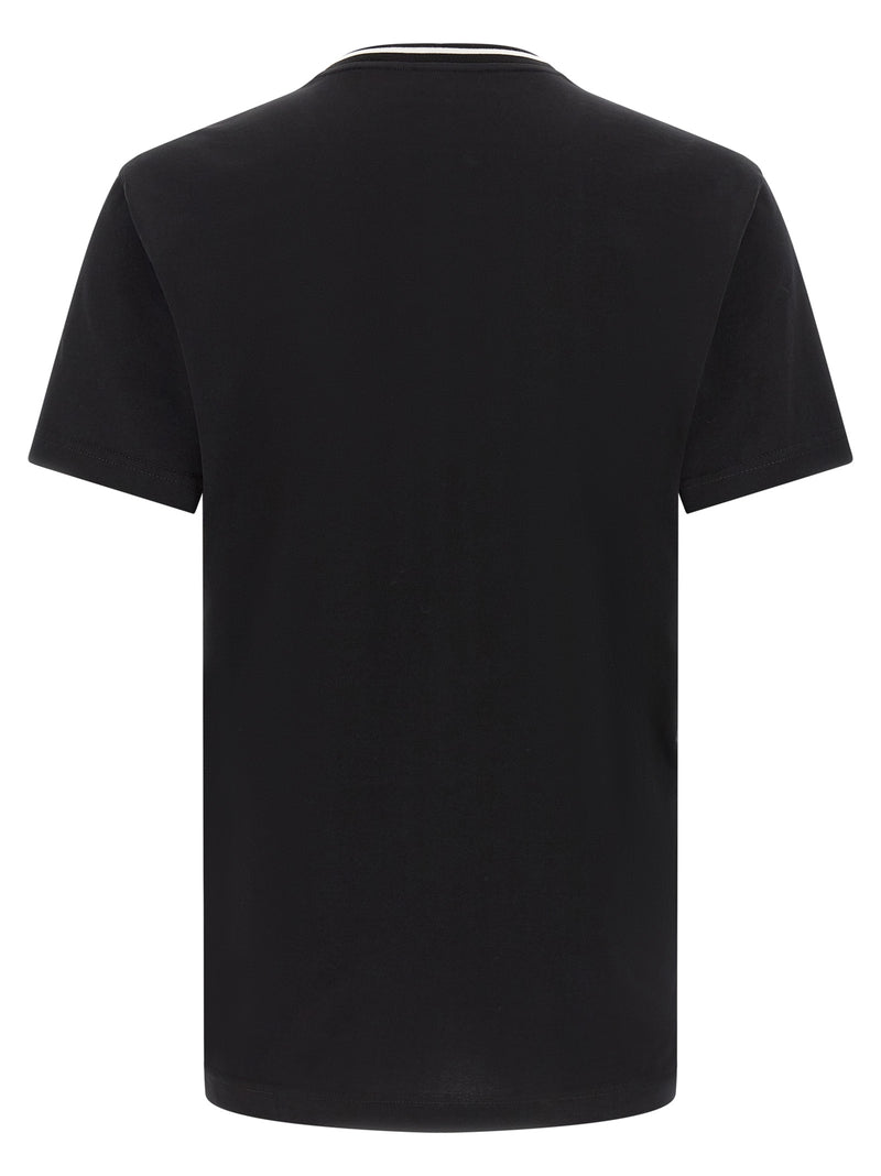 T-shirt en coton noir Dolce &amp; Gabbana