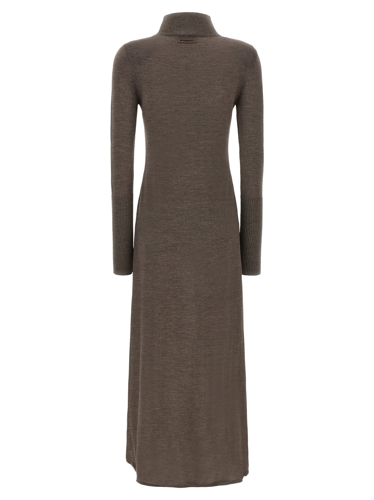Robe longue en laine beige PINKO