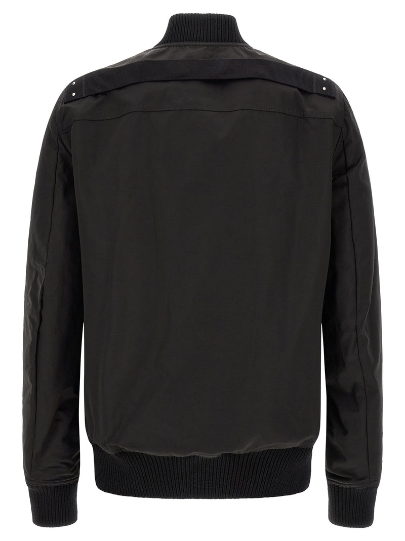Bomber en nylon noir Rick Owens