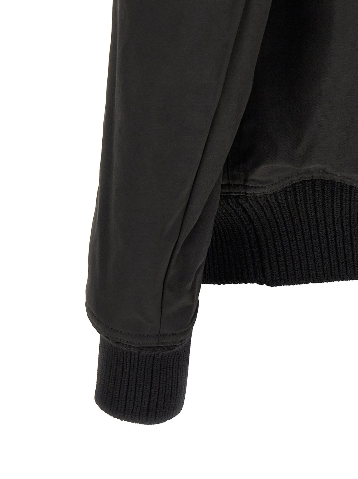 Bomber en nylon noir Rick Owens