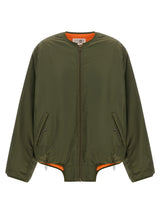 Bomber bicolore en polyamide MM6 Maison Margiela