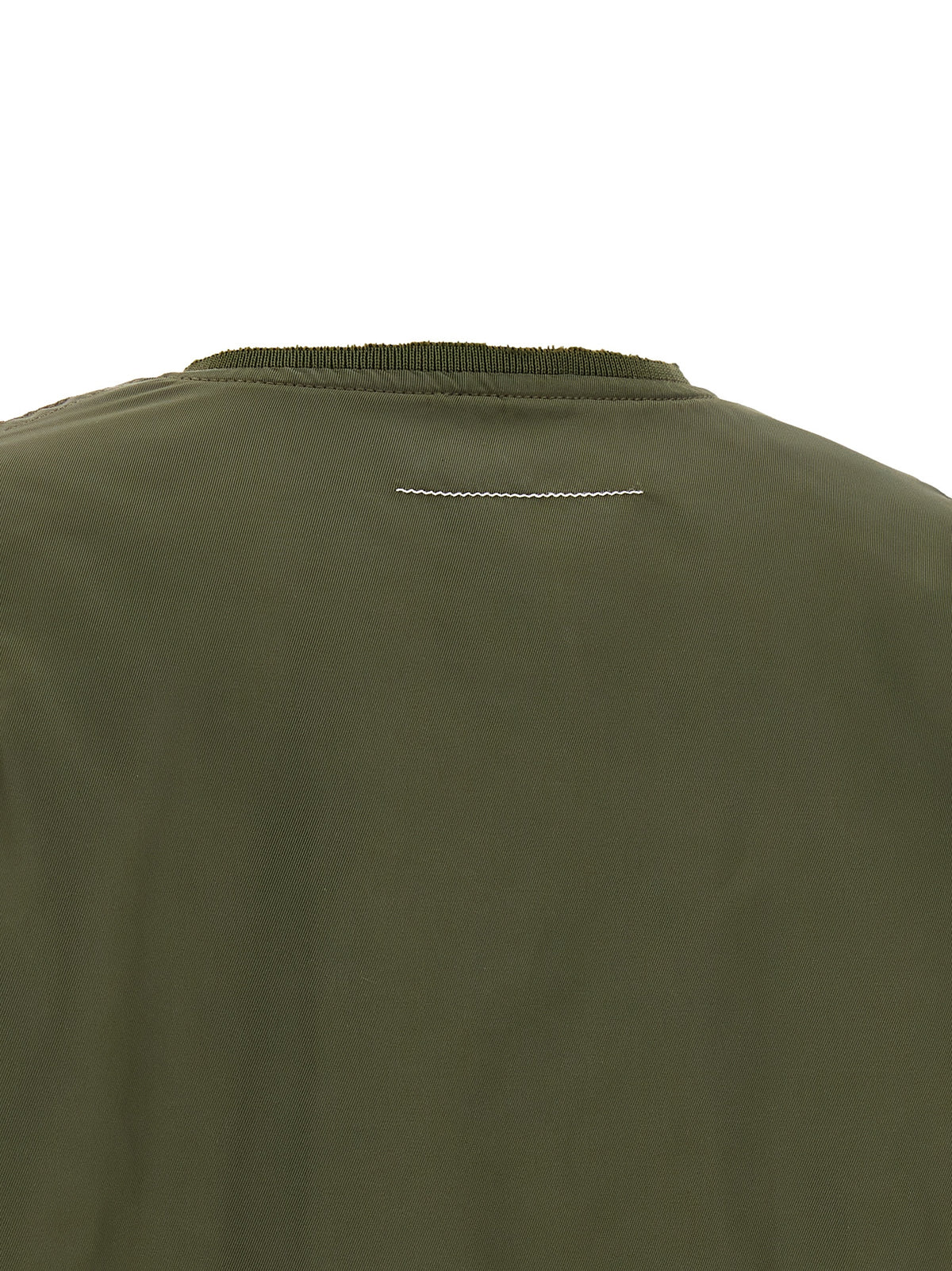 Bomber bicolore en polyamide MM6 Maison Margiela