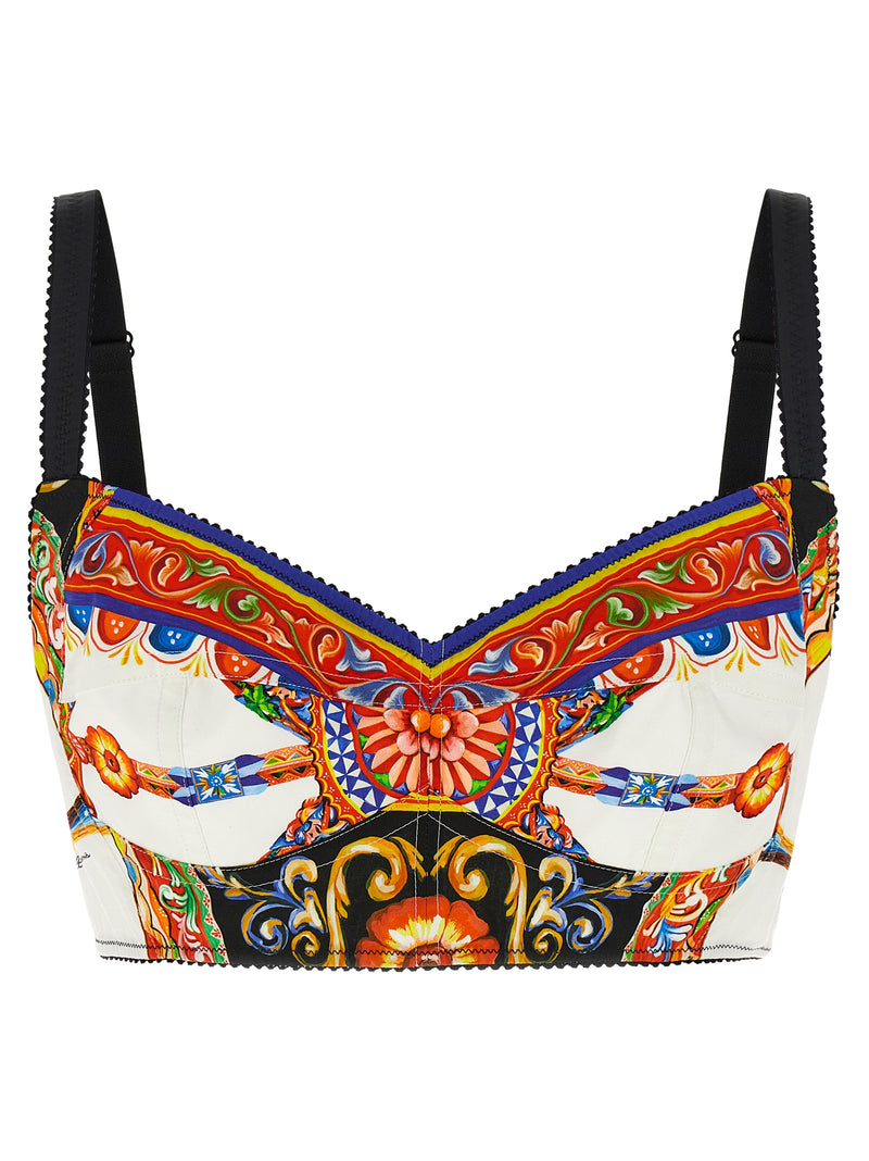 Débardeurs Dolce & Gabbana en coton multicolore