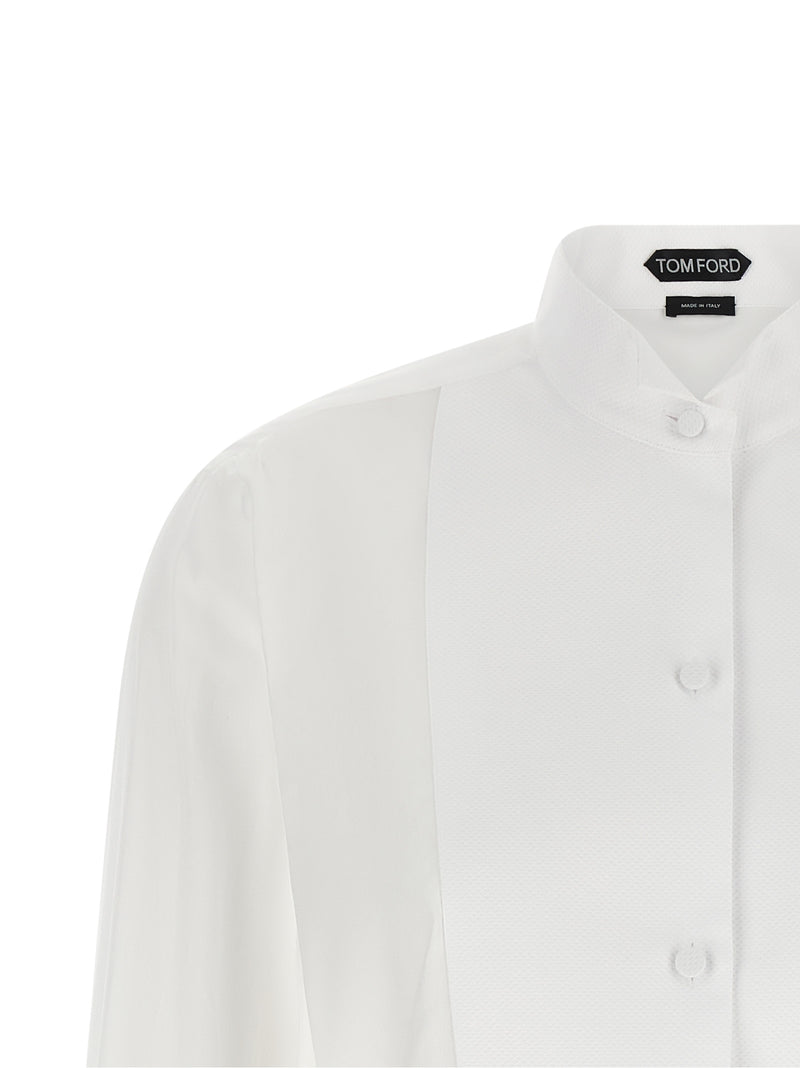 Chemisier Tom Ford en coton blanc