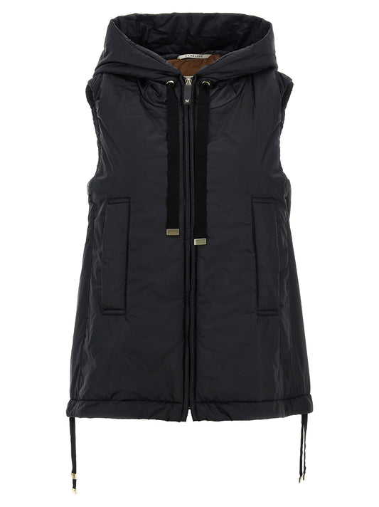 Veste sans manches Max Mara en polyester noir