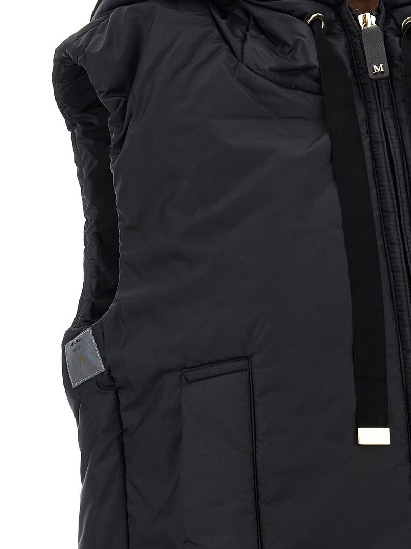 Veste sans manches Max Mara en polyester noir