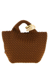 Sac à main NAGHEDI en nylon marron