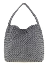 Sac bandoulière NAGHEDI en nylon gris