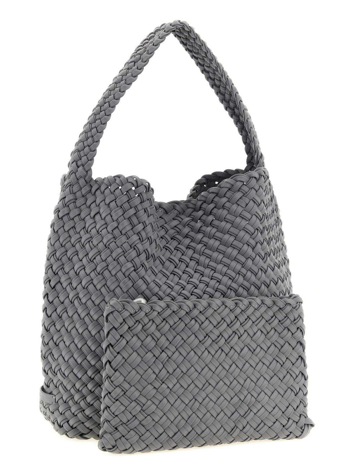 Sac bandoulière NAGHEDI en nylon gris