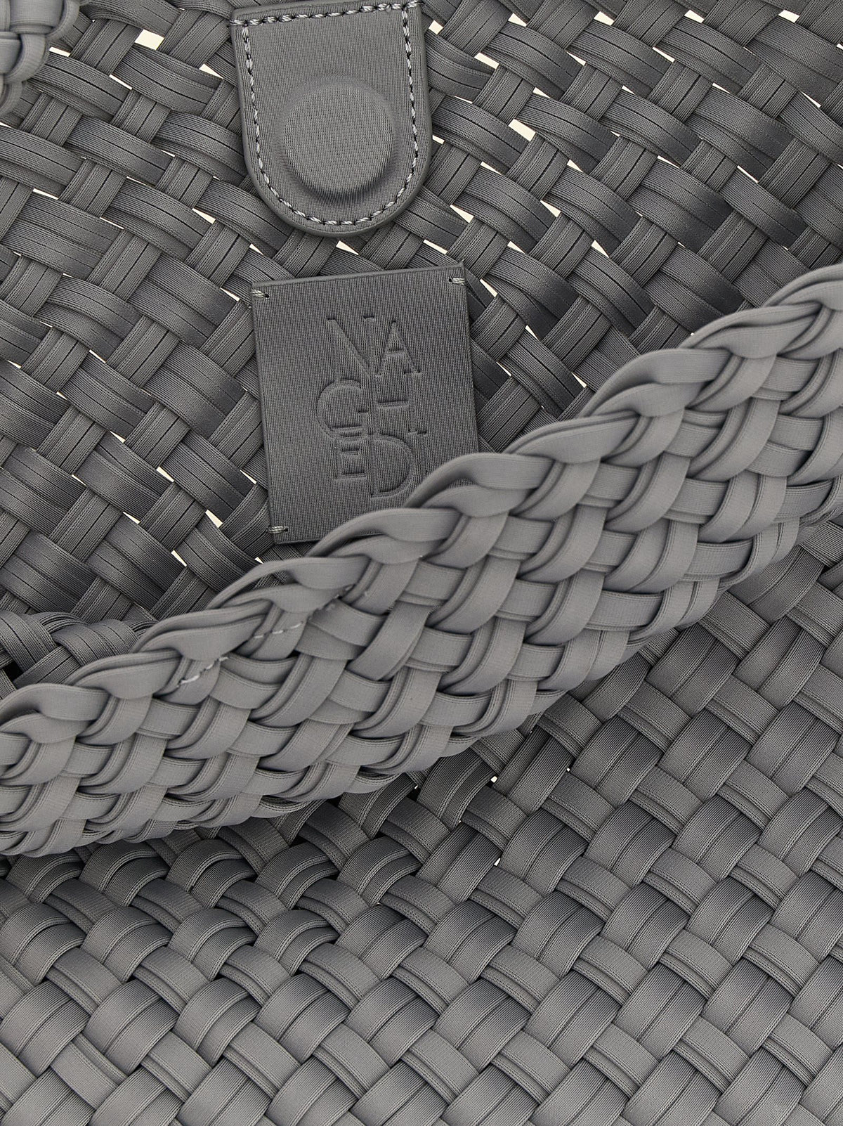 Sac bandoulière NAGHEDI en nylon gris