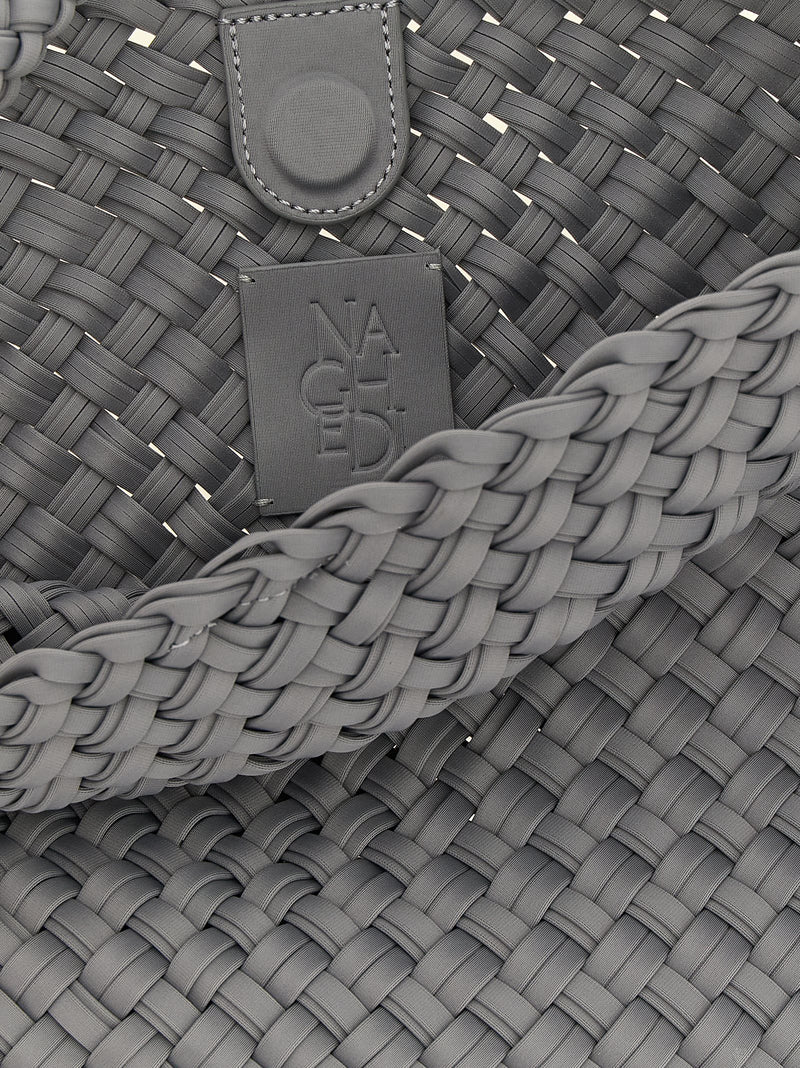 Sac bandoulière NAGHEDI en nylon gris