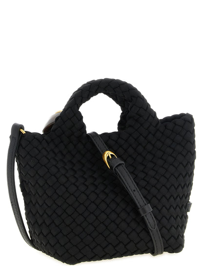 NAGHEDI Black Nylon Handbag