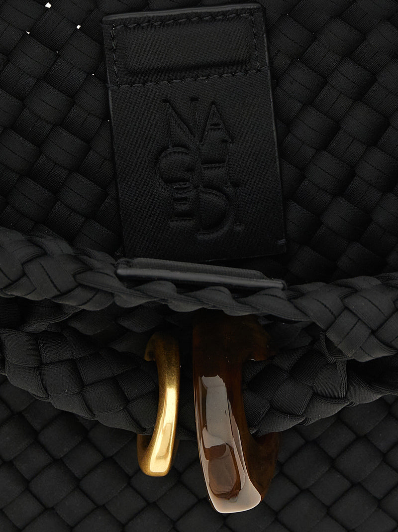 Sac à main NAGHEDI en nylon noir