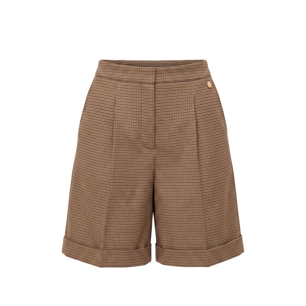 Short femme Trussardi Jeans en viscose marron