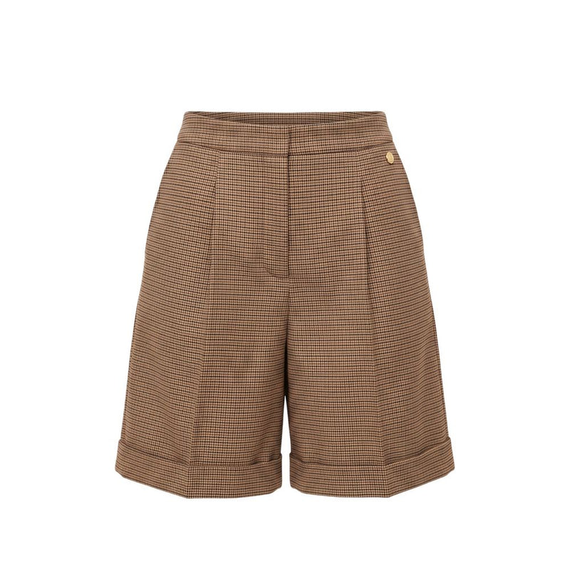 Short femme Trussardi Jeans en viscose marron