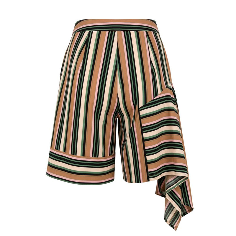 Shorts Femme Trussardi Jeans Marron en Viscose