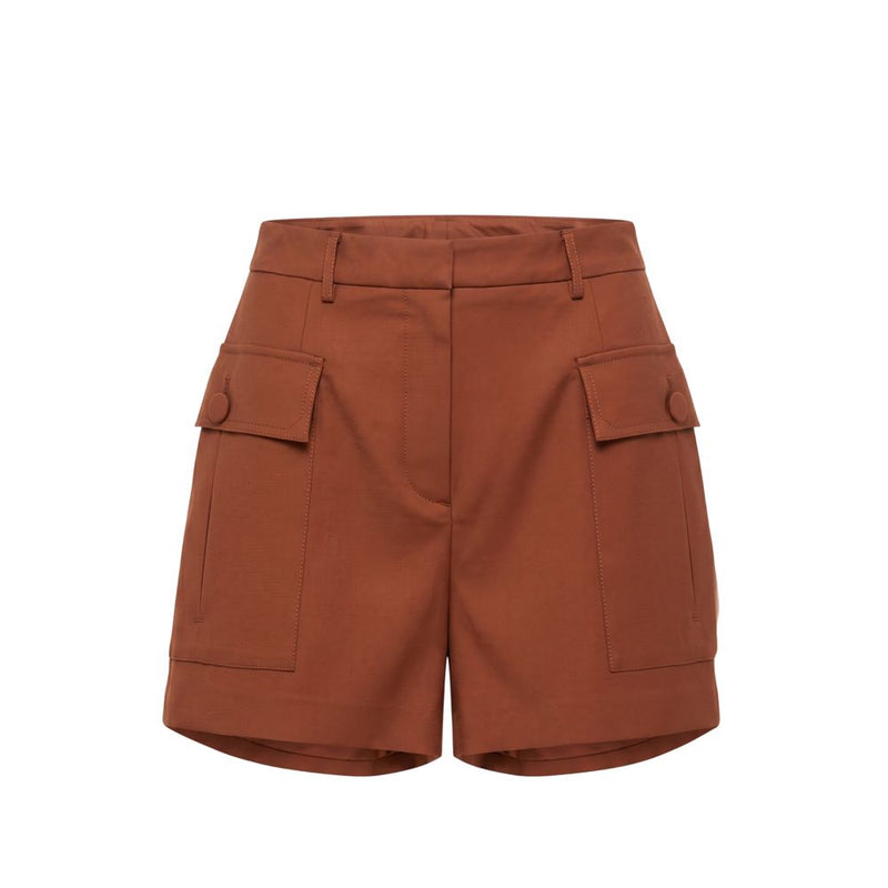 Shorts Femme Trussardi Jeans Marron Viscose