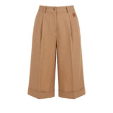 Short Femme Trussardi Jeans Viscose Beige