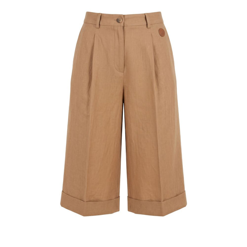 Short Femme Trussardi Jeans Viscose Beige