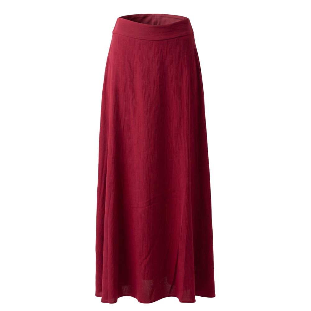 Jupe rouge en viscose Trussardi Jeans pour femme