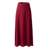 Jupe rouge en viscose Trussardi Jeans pour femme