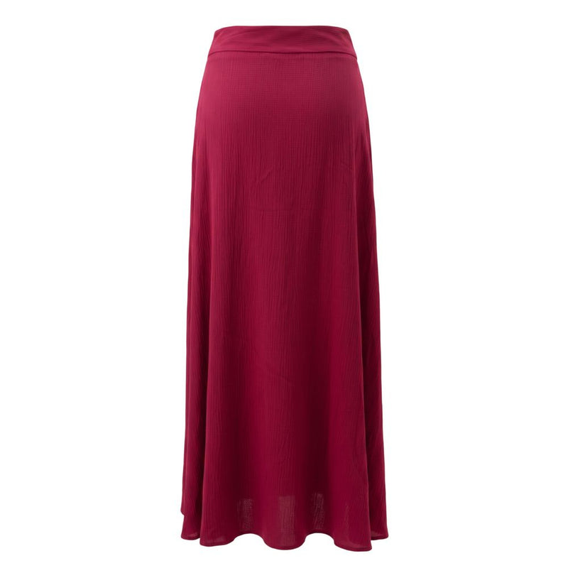 Jupe rouge en viscose Trussardi Jeans pour femme
