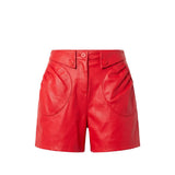 Shorts femme Trussardi Jeans rouge en polyester