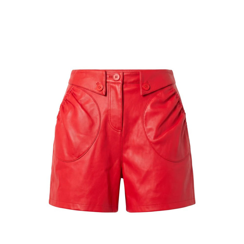 Shorts femme Trussardi Jeans rouge en polyester