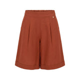Short en viscose marron Trussardi Jeans pour femme