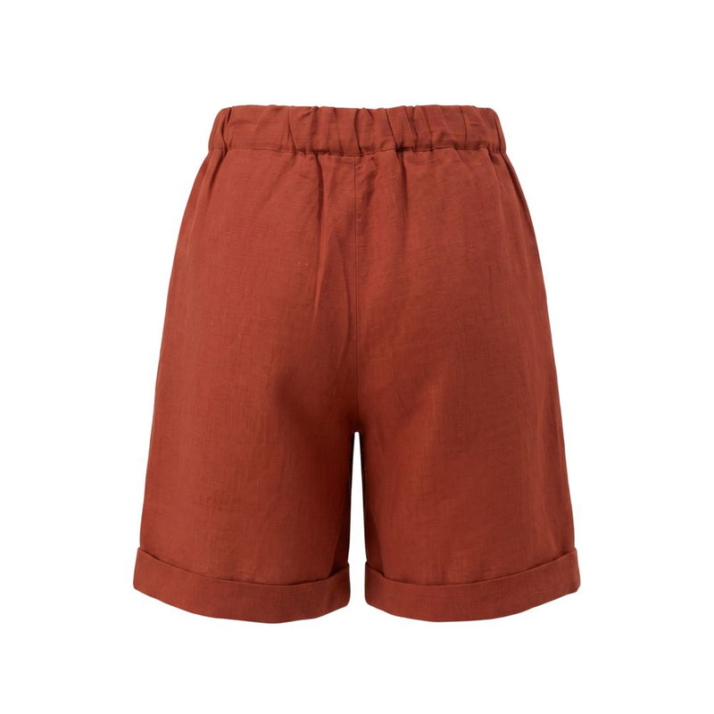 Short en viscose marron Trussardi Jeans pour femme
