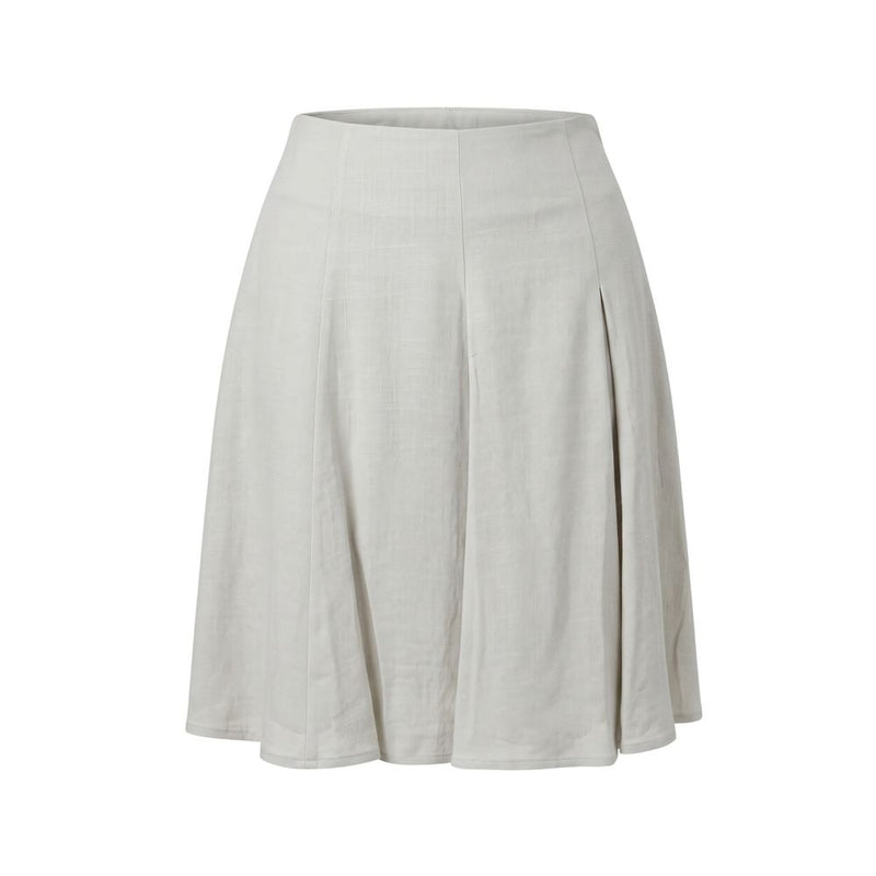 Jupe femme en viscose beige Trussardi Jeans