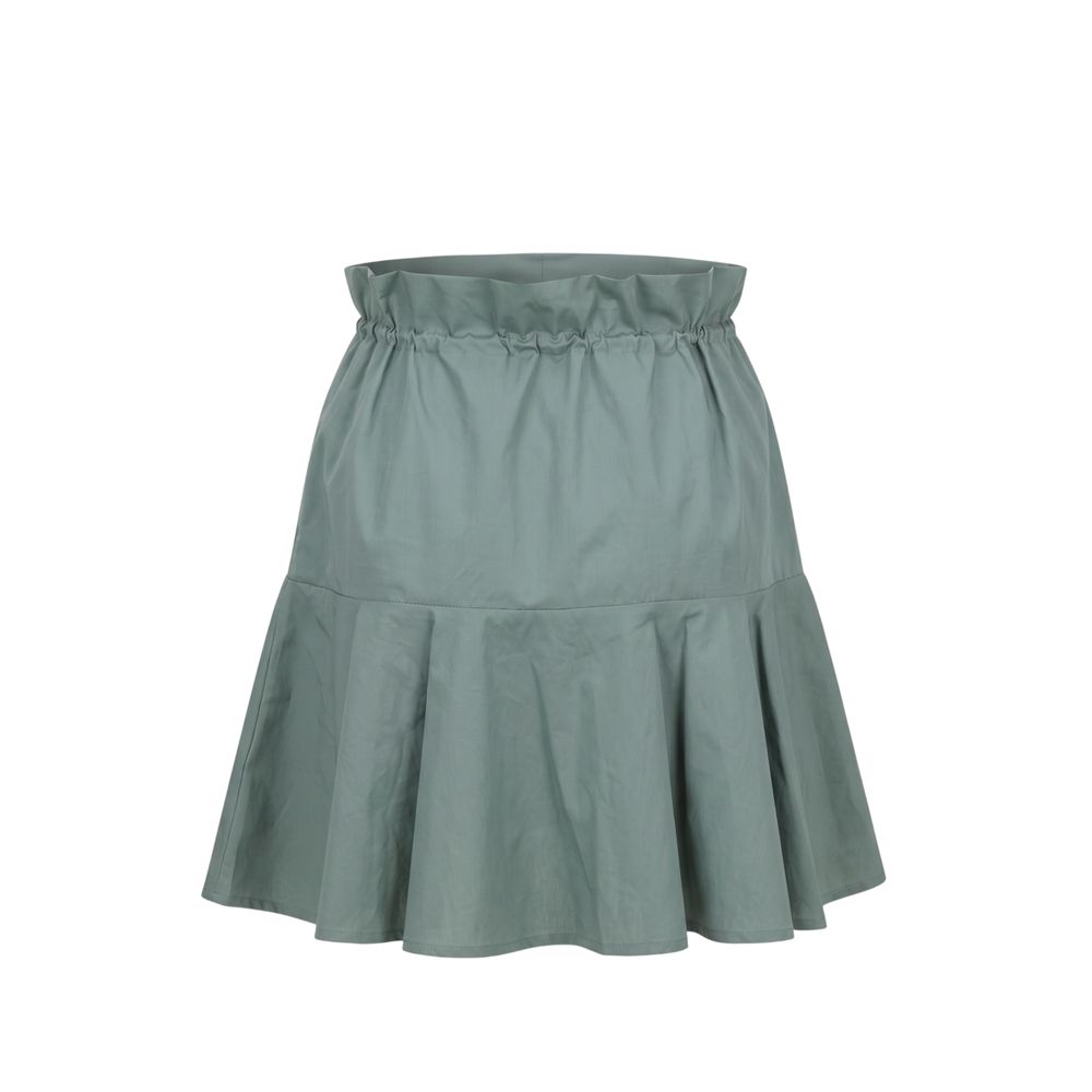 Jupe femme Trussardi Jeans en coton vert