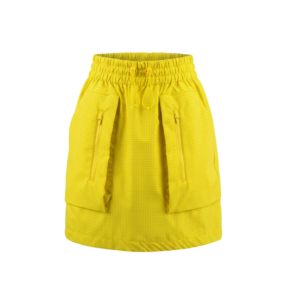 Jupe femme en polyamide jaune Trussardi Jeans