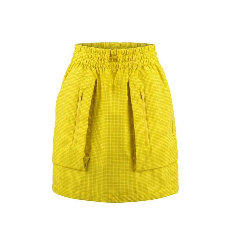Jupe femme en polyamide jaune Trussardi Jeans