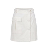 Jupe Femme Trussardi Jeans Blanche en Viscose