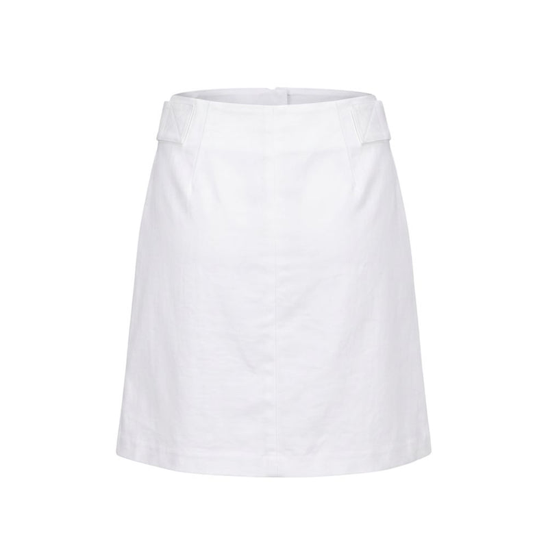 Jupe Femme Trussardi Jeans Blanche en Viscose