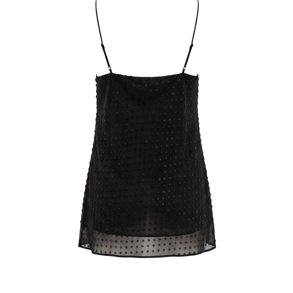 Trussardi Jeans Débardeur Noir Femme en Polyester