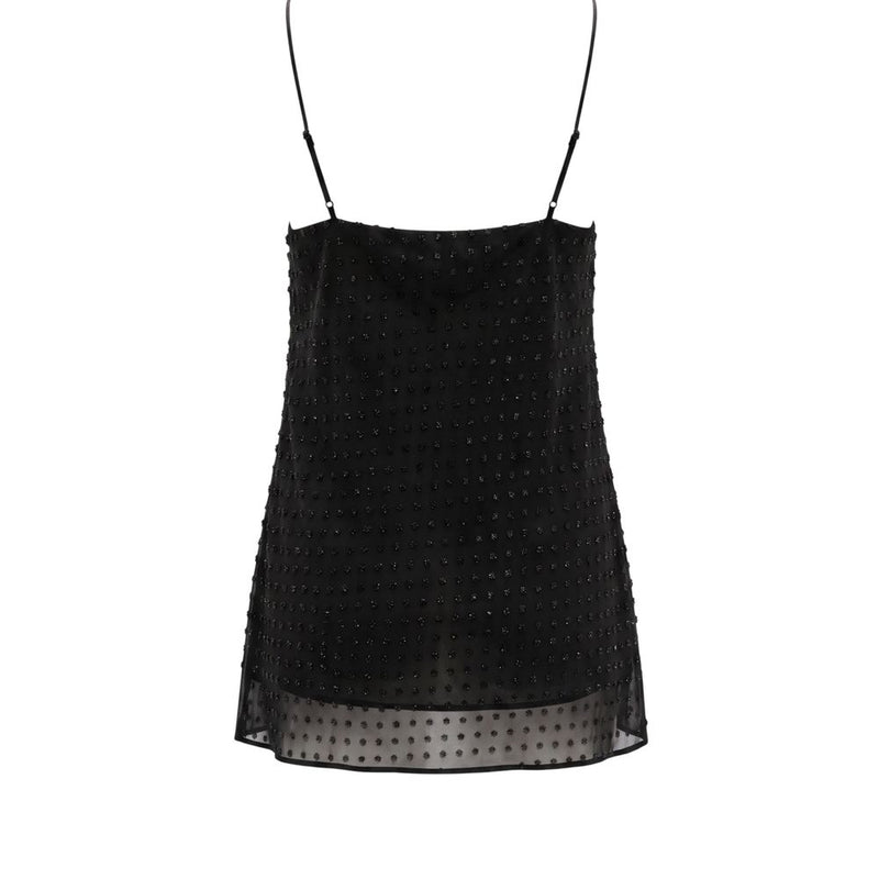 Trussardi Jeans Débardeur Noir Femme en Polyester