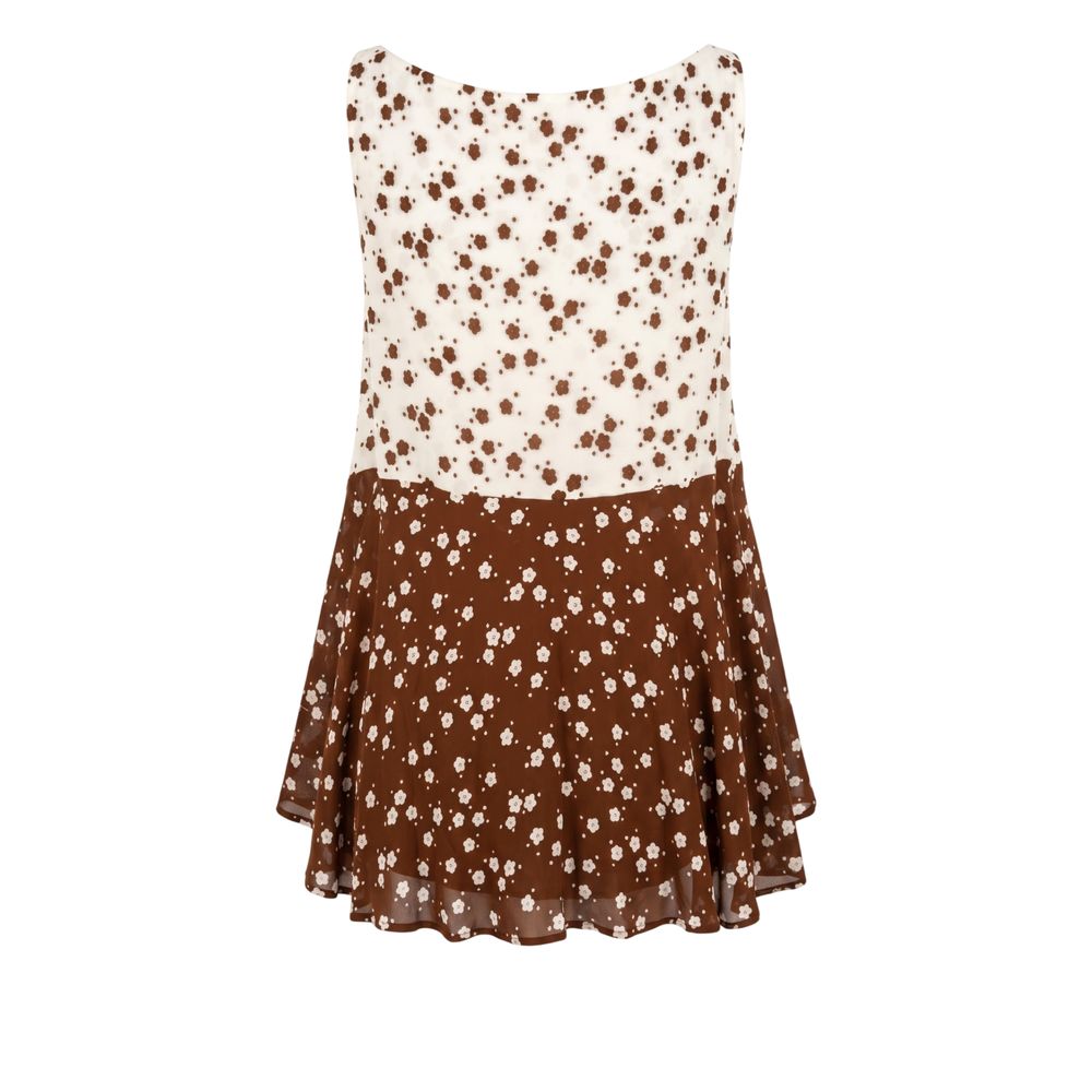 Débardeur marron en viscose Trussardi Jeans pour femme