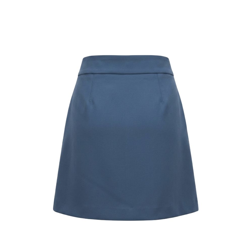 Jupe femme Trussardi Jeans bleue en polyester