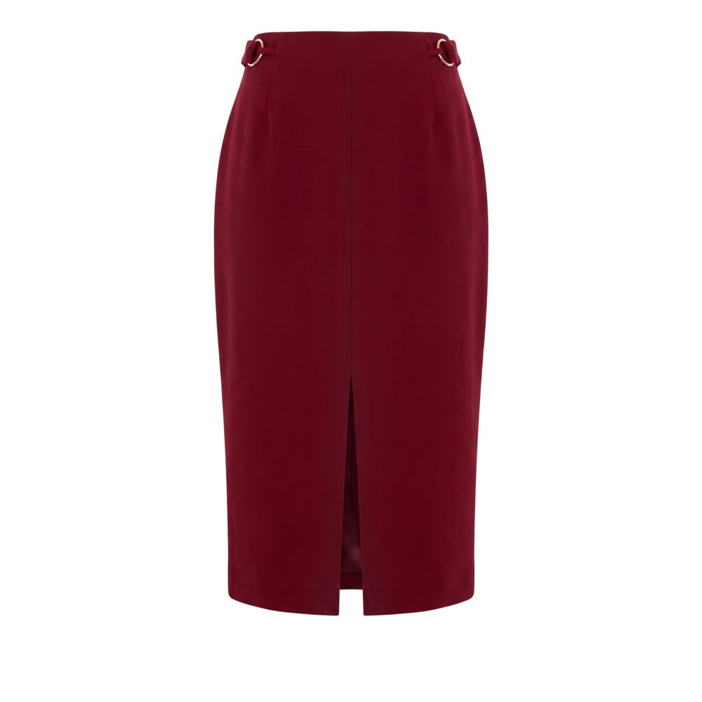 Jupe Trussardi Jeans en polyester rouge pour femme