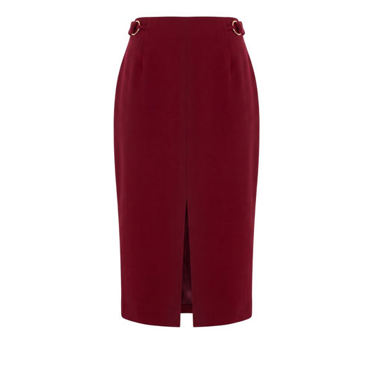 Jupe Trussardi Jeans en polyester rouge pour femme