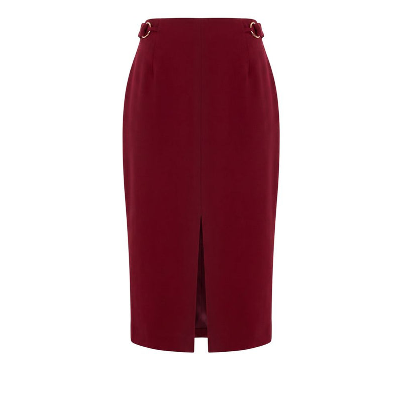 Jupe Trussardi Jeans en polyester rouge pour femme