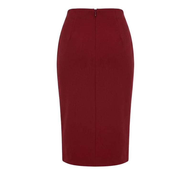 Jupe Trussardi Jeans en polyester rouge pour femme